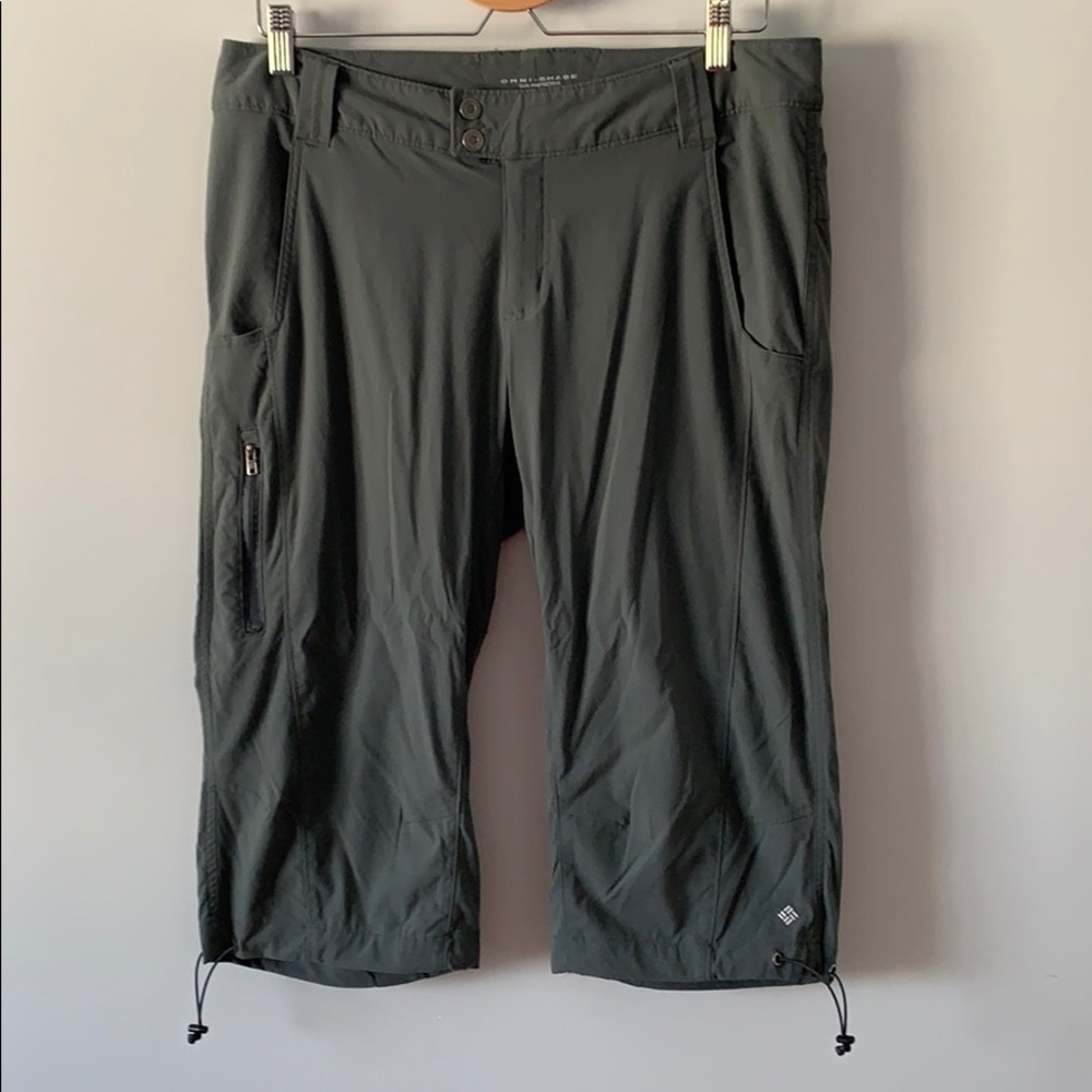 Columbia hiking capris with Omnishade sun protect